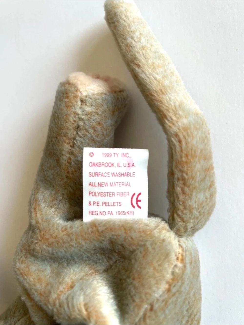 Vintage Ty Beanie Baby - Scat the Cat (1998 / Retired with Mint Tag)⁠